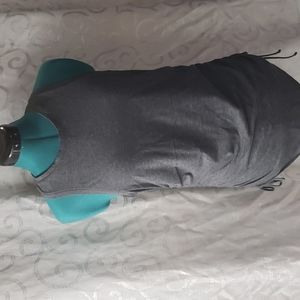 Apana size M womens side scrunch tank top